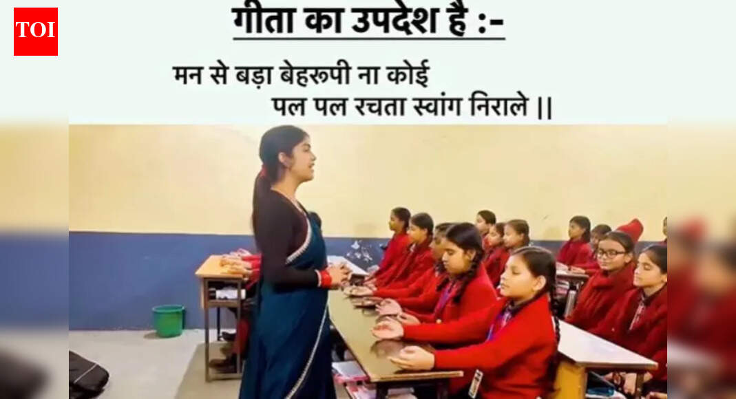 How a simple school prayer turned 23-year-old teacher from Bihar into an internet star