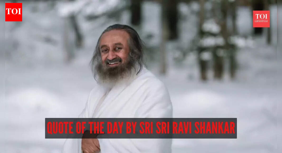 Quote of the day by Sri Sri Ravi Shankar: “In always wanting to be comfortable, you become lazy. In always wanting perfection...”