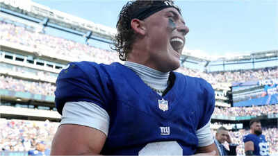 John Harbaugh or Kevin Stefanski? Jaxson Dart’s sideline moment at College Football Playoff sparks buzz around New York Giants’ head coach