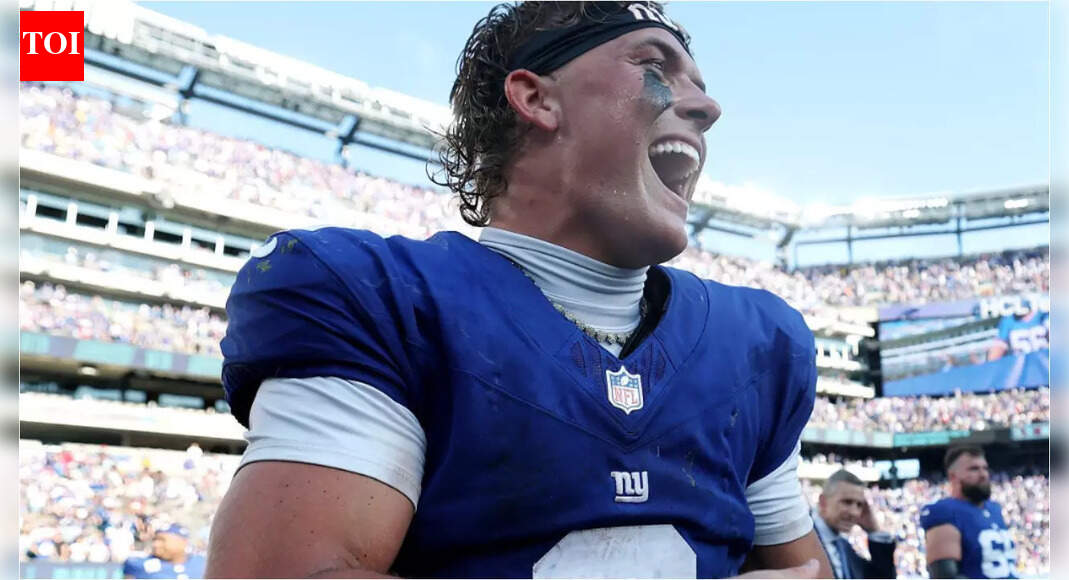 John Harbaugh or Kevin Stefanski? Jaxson Dart’s sideline moment at College Football Playoff sparks buzz around New York Giants’ head coach