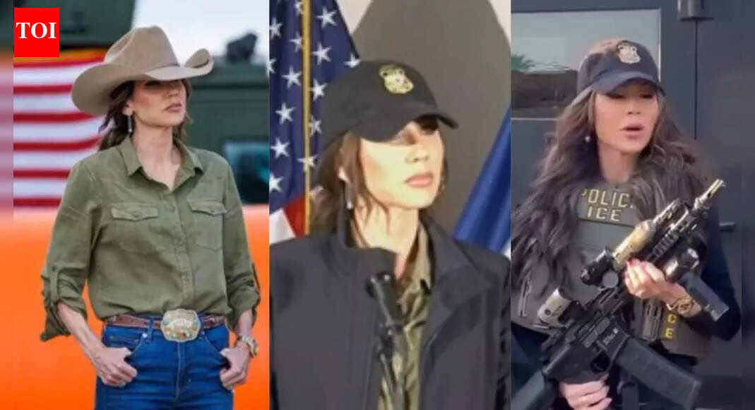 'Is this what the $800 billion went to?': Rep mocks Kristi Noem over her ridiculous outfits amid calls for her impeachment