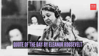 Quote of the day by Eleanor Roosevelt: “Courage is more exhilarating than fear and in the long run it…”