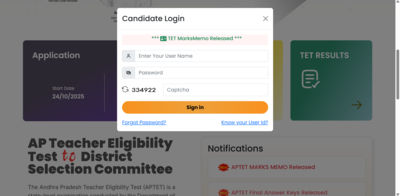 AP TET 2025 result released at tet2dsc.apcfss.in: Direct link to download here