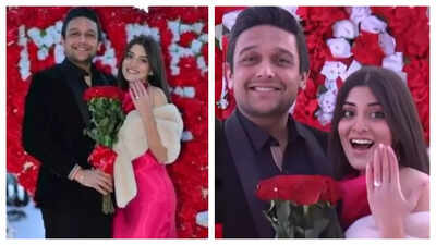 Yeh Rishta Kya Kehlata Hai actress Navika Kotia shares a video of her dreamy proposal as she announces her engagement