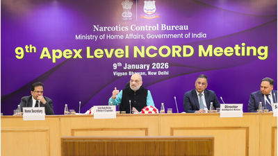 Narco crackdown: Amit Shah chairs NCORD meet; calls for coordinated national push against drug trafficking