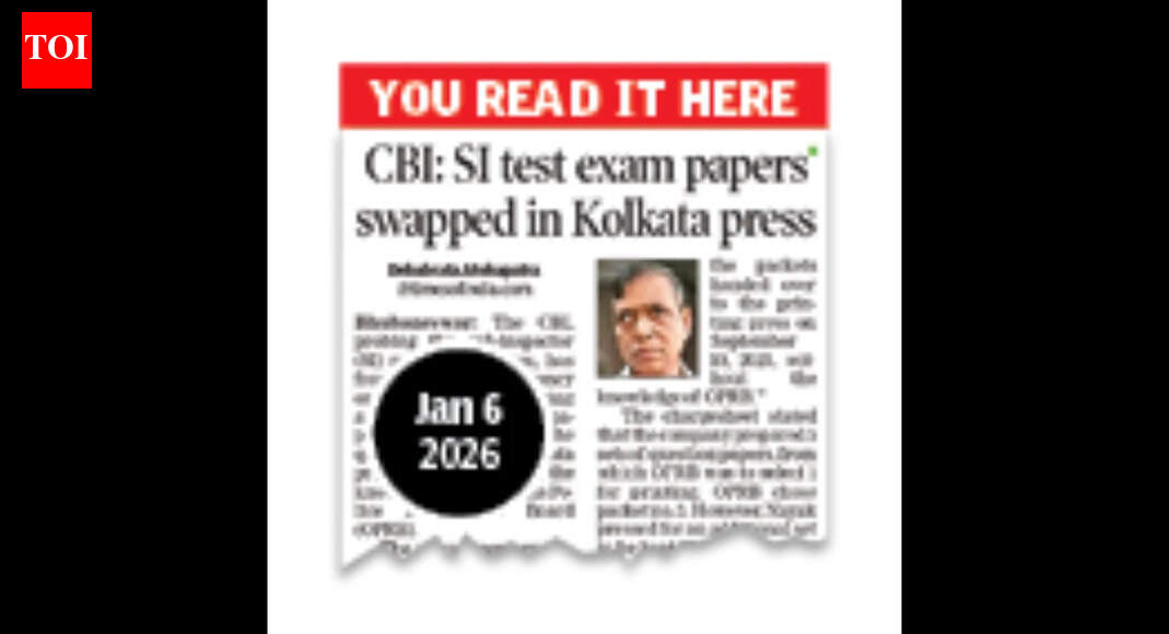 Odisha SI recruitment scam: Company blacklisted after prior clean chit from crime branch