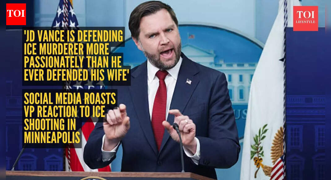 'JD Vance is defending ICE murderer more passionately than he ever defended his wife': Social media roasts VP reaction to ICE shooting in Minneapolis