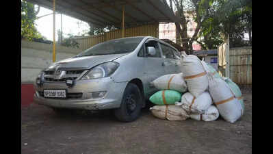 Maharashtra: Interstate drugs racket busted, 1 held with 638kg ganja worth Rs 2 crore
