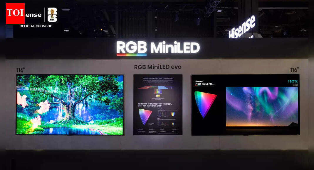 Hisense unveils next-gen RGB MiniLED technology TVs, smart home tech at CES 2026