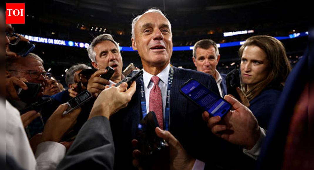 Report: MLB commissioner Rob Manfred acknowledges talks on in-season tournament, split season
