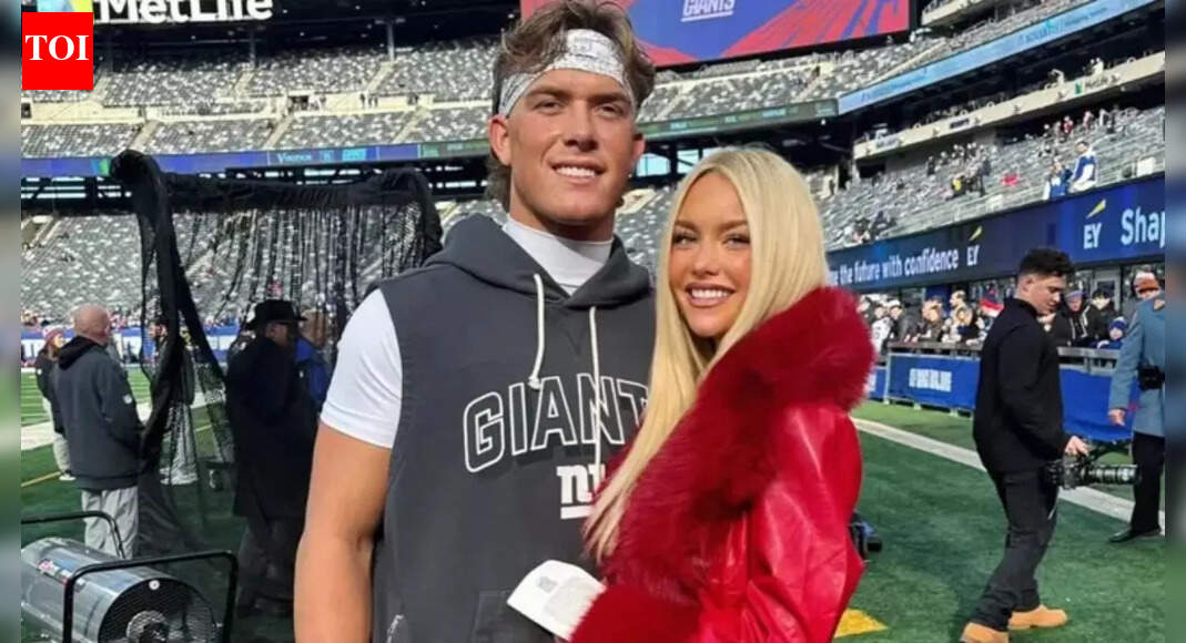 Giants QB Jaxson Dart and his girlfriend Marissa Ayers go Instagram official with viral three-word post