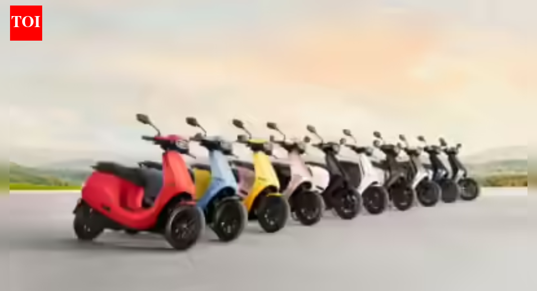 SoftBank reduces Ola Electric stake to 13.5% from 15.6% – The Times of India