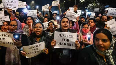 ‘Very tough, unable to sleep’: How heavy workload, ignored transfer requests led to clerk’s suicide at Saket court; protests erupt