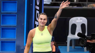 Aryna Sabalenka into third straight Brisbane International final ahead of Australian Open