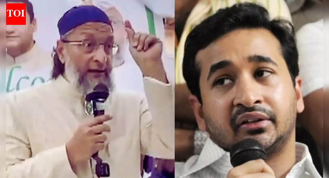 'Our Constitution allows it, Pakistan restricts it': Asaduddin Owaisi says India will one day have Hijab-clad PM; gets 'no chance' reply from Nitish Rane