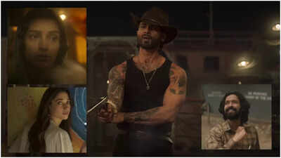 ‘O'Romeo’ teaser out: Shahid Kapoor risks everything for Triptii Dimri in stormy love saga