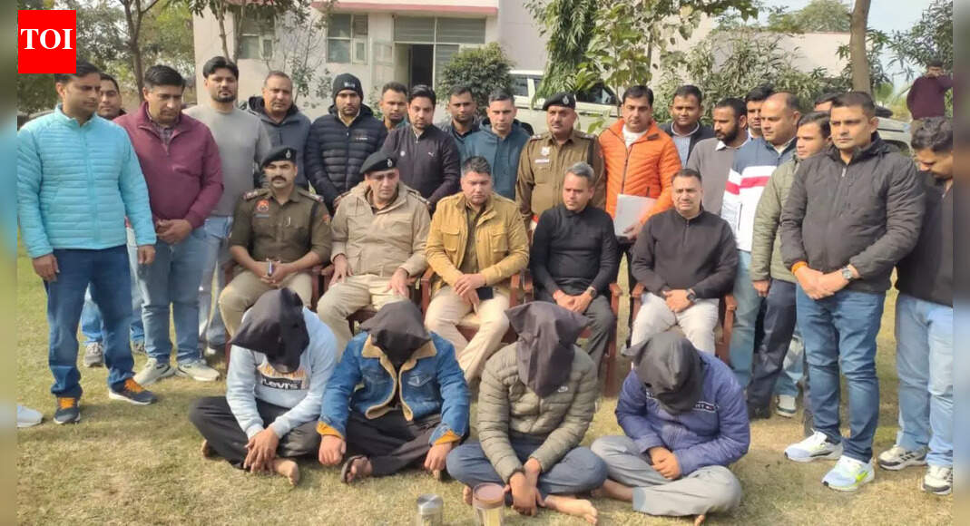 Karnal gold robbery cracked: Police arrest 4 accused, recover loot worth Rs 2 crore