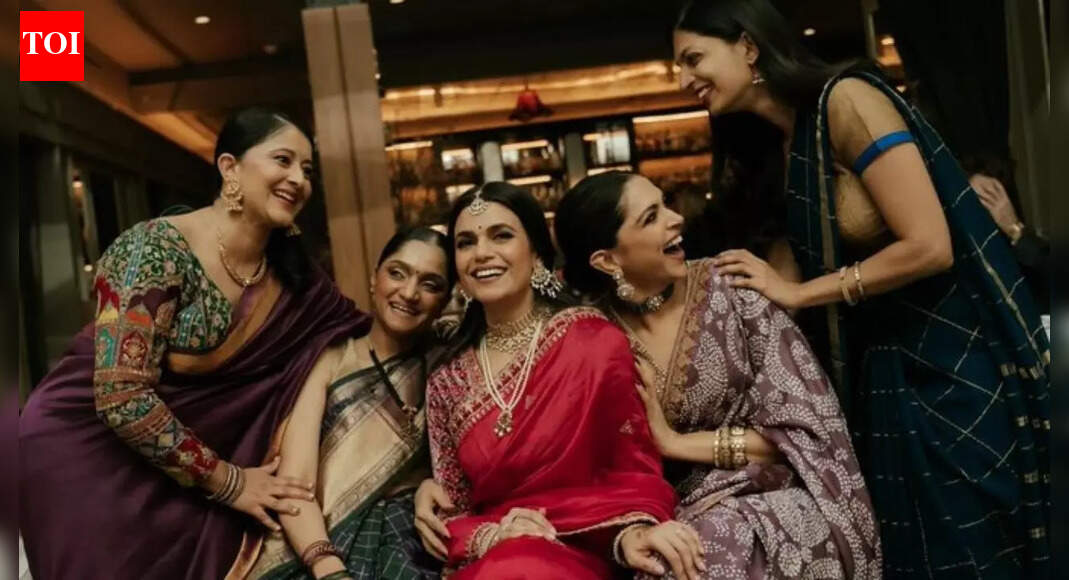 Deepika Padukone stuns as a bridesmaid at her friend’s wedding in New York - PIC