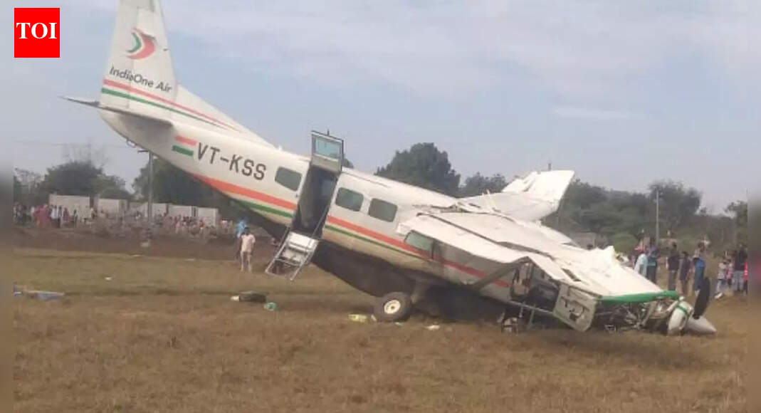 Small aircraft crashes near Odisha's Rourkela airstrip