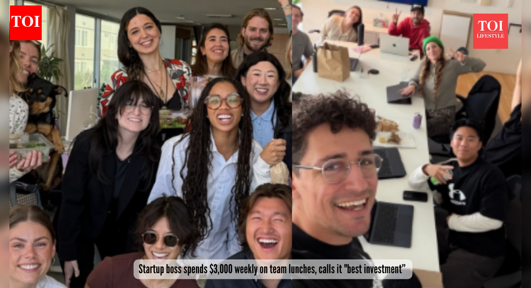 $3,000 on team lunches! Startup boss spends ₹2,70,450 weekly on meals, calls lunch money the “best investment”