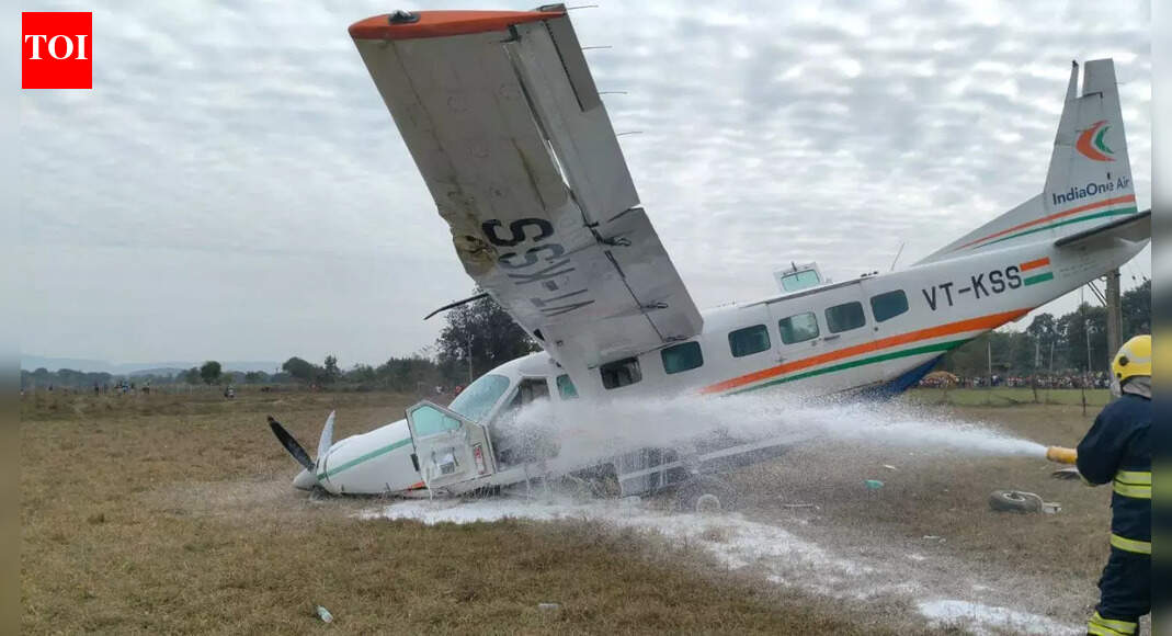 India One Air aircraft crashes near Rourkela; no fatalities