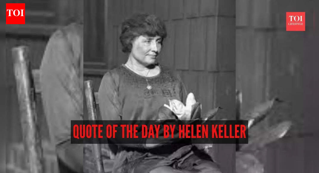 Quote of the day by Hellen Keller: “Character cannot be developed in ease and quiet. Only through…”