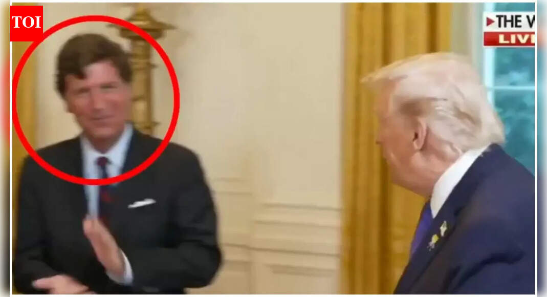 Plot twist at the White House: Tucker Carlson joins Trump’s oil pitch — video