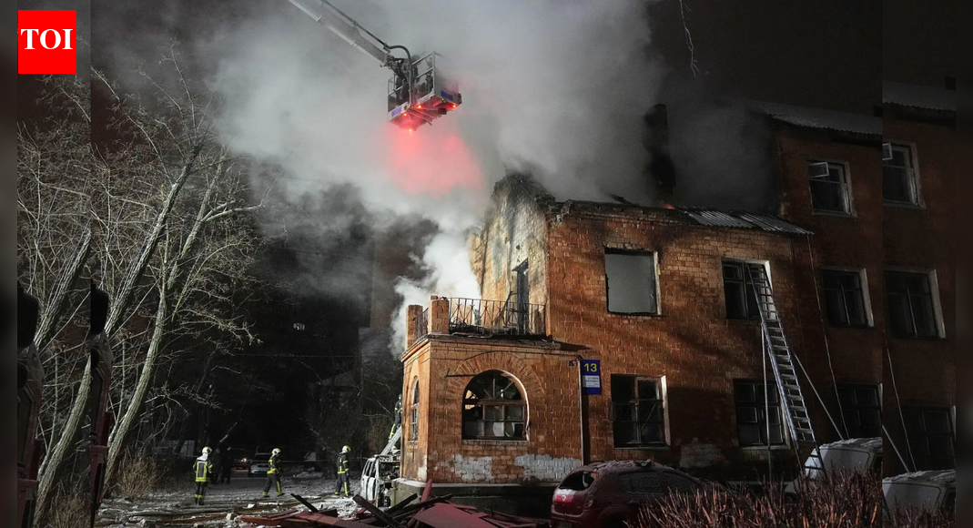 Ukrainian drone strike hits oil depot in Russia’s Volgograd; Moscow steps up attacks