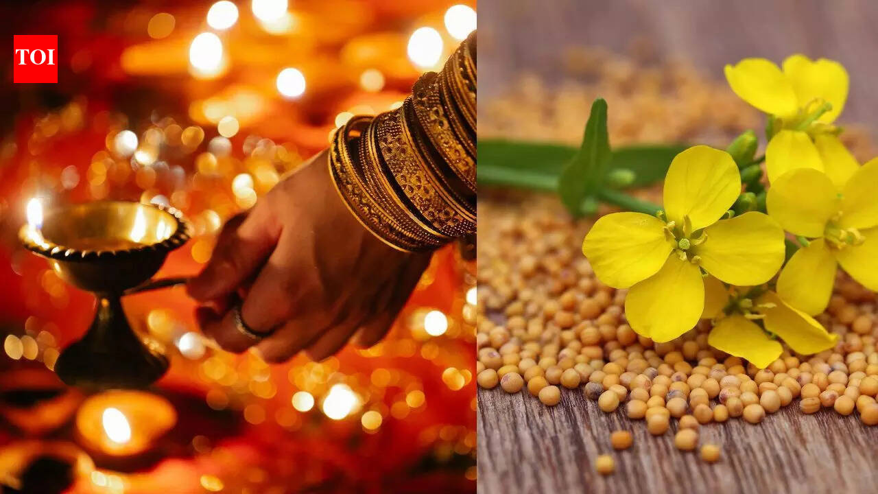 Why are yellow mustard seeds combined with camphor in remedies to remove negativity and obstacles