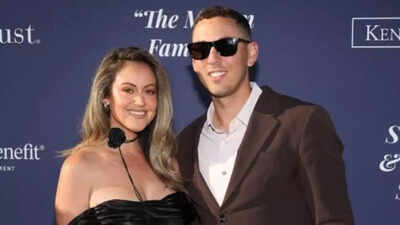 Dodgers’ star Austin Barnes’ wife Nicole shares heartwarming family photos as Blake Snell, Tanner Scott and Caleb Ferguson’s wives react with love