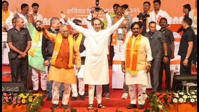 In Sambhajinagar, Uddhav Thackeray attacks BJP over Shiv Sena support and alleged misuse of power