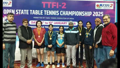 TTFI-2 Open State Table Tennis Championship 2025: Amit Thanvi, Dimpy Sharma, Bhuvansh Raj Meena reign supreme; Sirohi dist sweep team titles