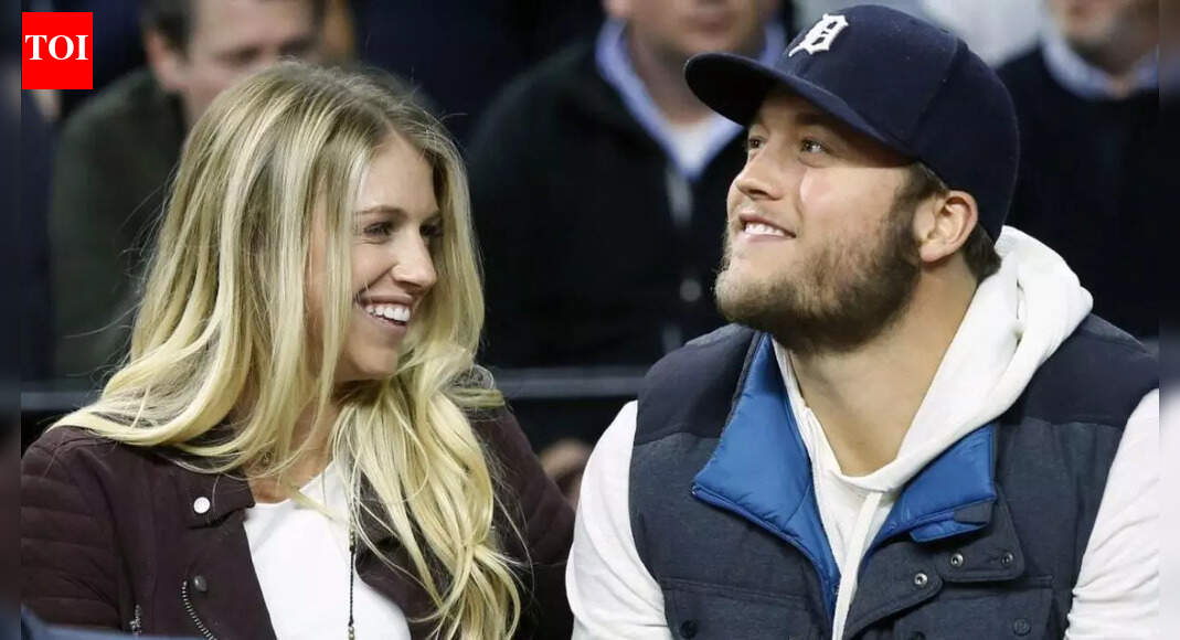 Matthew Stafford’s wife Kelly steals Wild Card spotlight with daring MVP claim and coordinated Rams looks for daughters