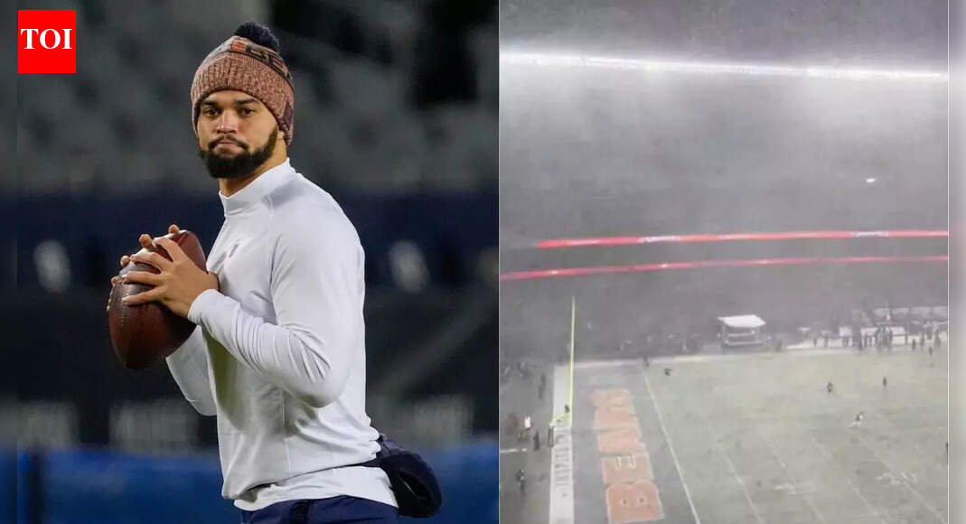 Packers vs Bears wild-card game turns into snowy survival test as Soldier Field disappears under whiteout