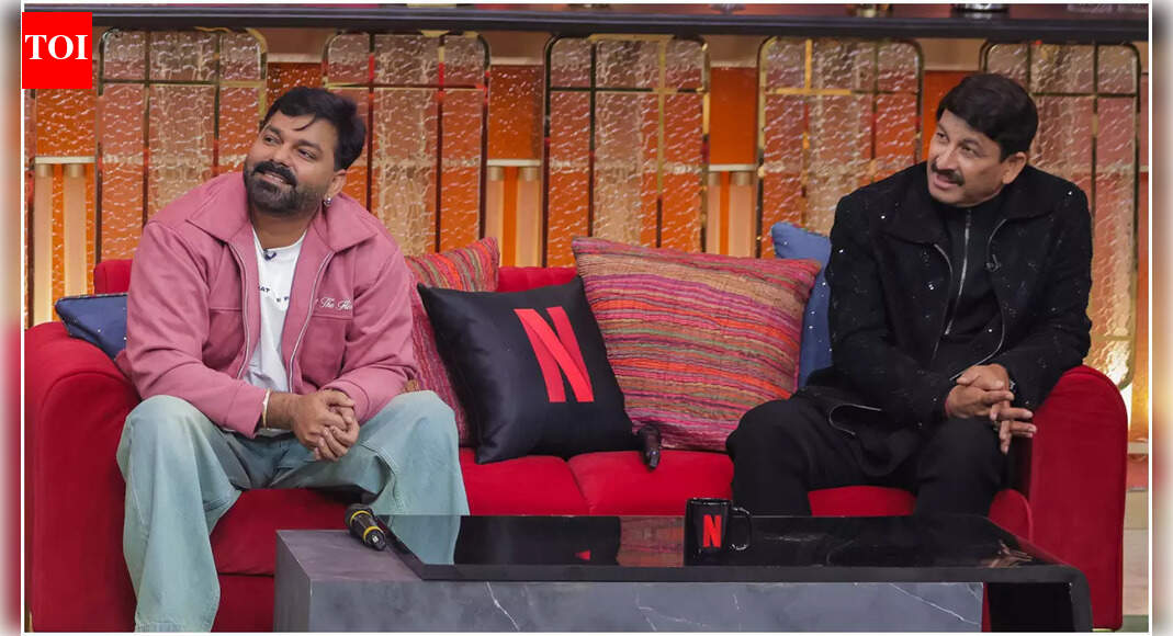 The Great Indian Kapil Show 4: Manoj Tiwari reveals he worked as a driver before becoming an actor; Pawan Singh talks about his struggling days