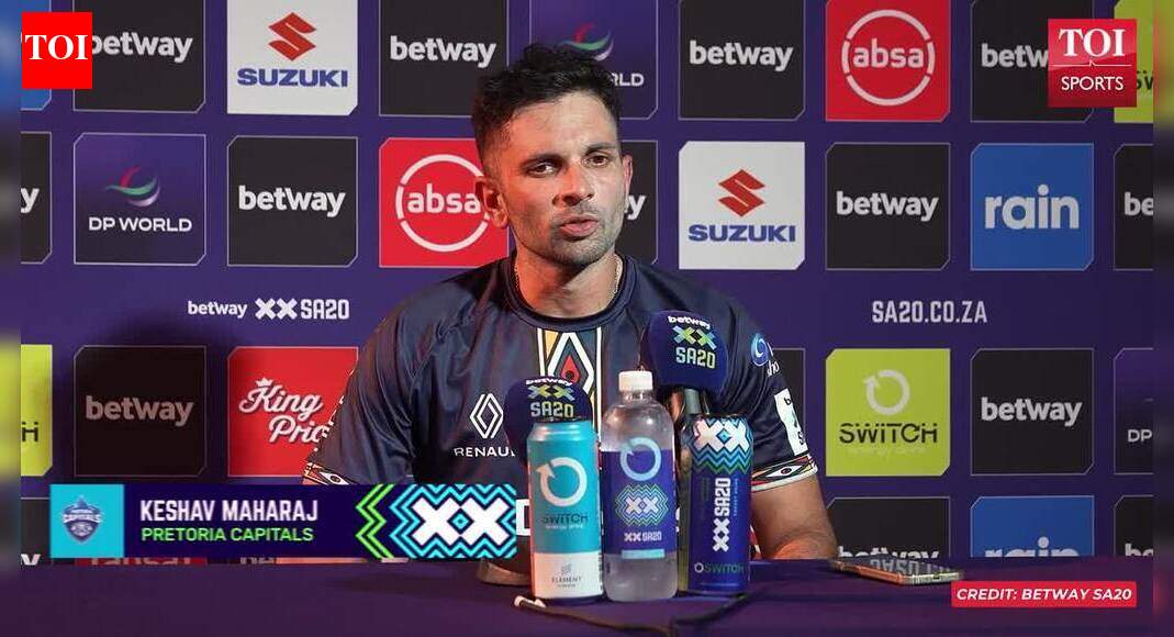 Keshav Maharaj Press Conference: On setting realistic targets on difficult wickets | SA20