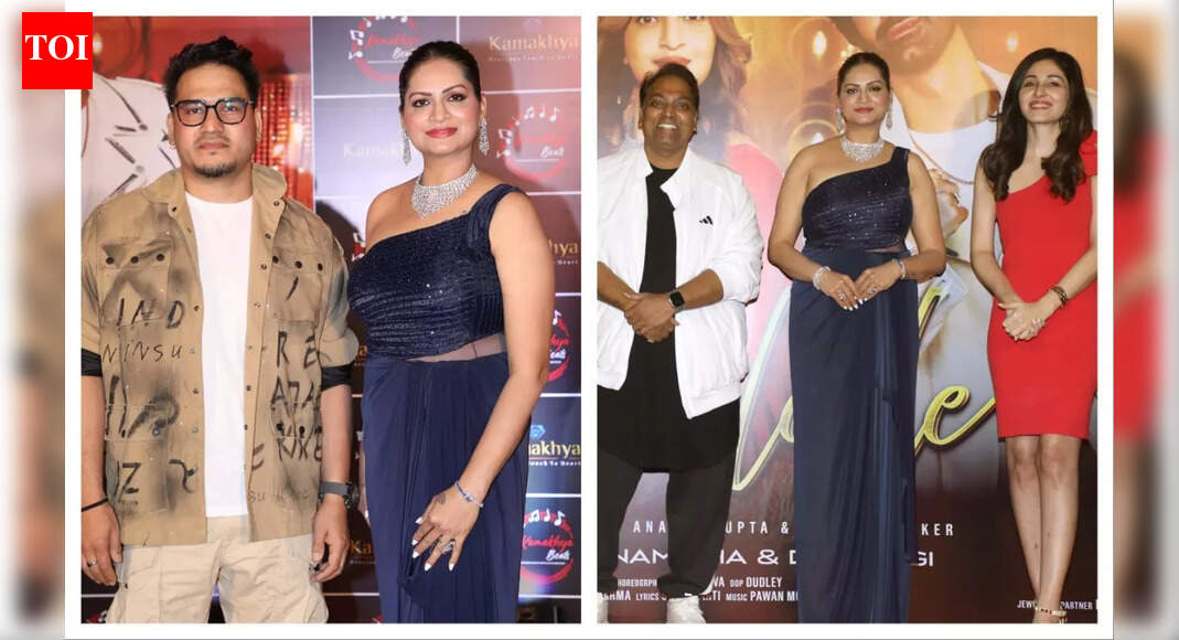 Ganesh Acharya launches Poonam Jha’s party track Maza Le Le