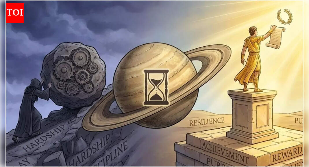 Why does Saturn delay success but reward it later