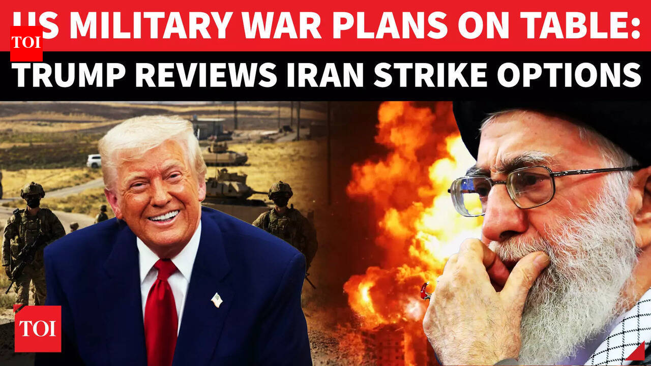 Trump To BOMBARD Iran Anytime Now? Khamenei 'PANICS' As US Military ...