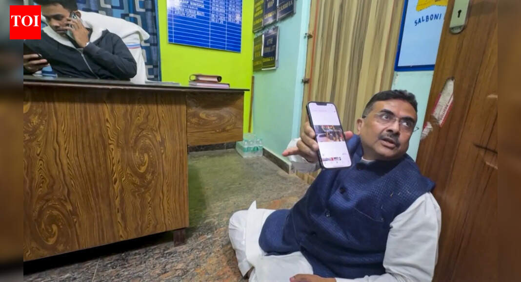 'Even LoP is not safe': BJP on Suvendu convoy 'attack'; MHA seeks report