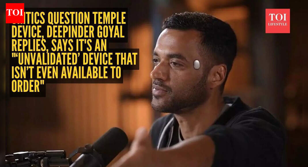Critics question Temple device, Deepinder Goyal replies, says it's an 