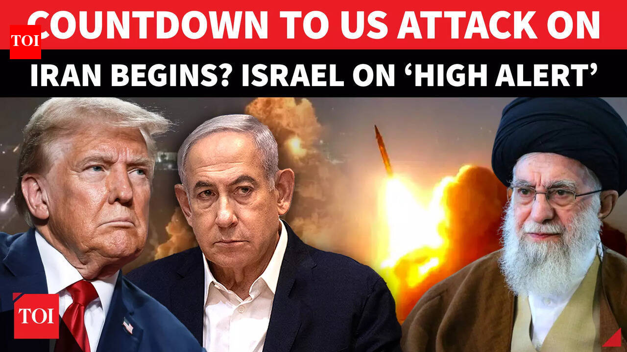 Israel On HIGH ALERT As Trump ‘FINALISES’ US Attack On Iran Amid Bloody ...