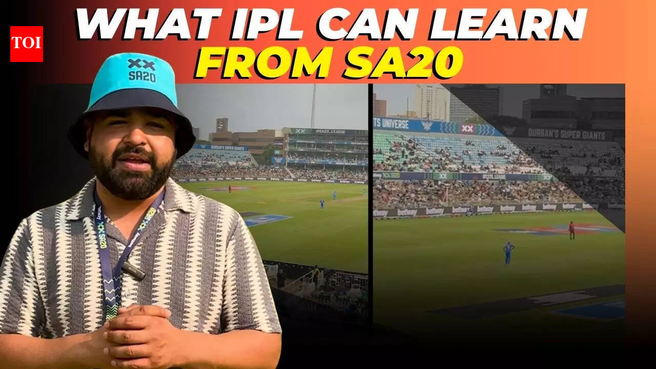 Spectators are priority! Here's what IPL must learn from the SA20 ...