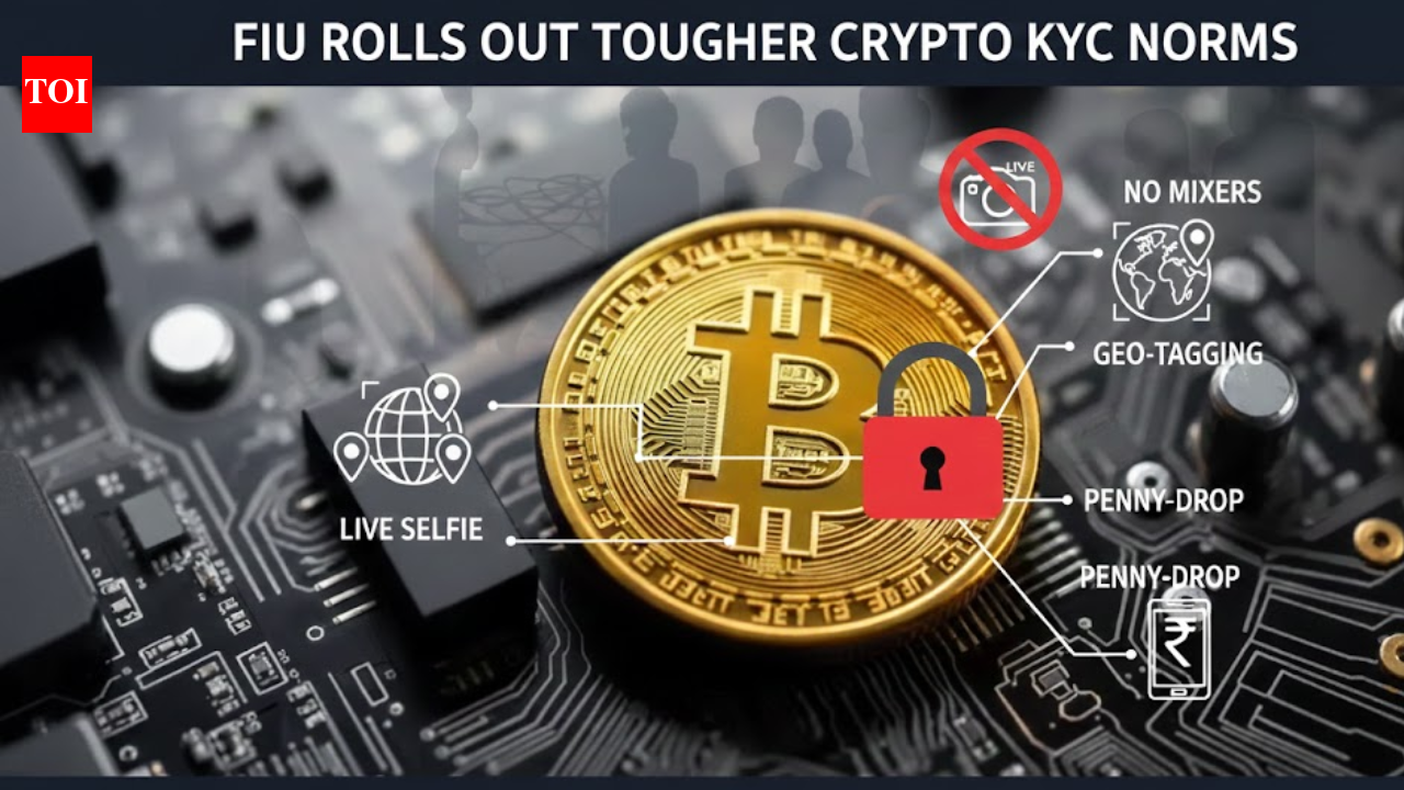 Crypto rules tightened: Live selfies, geo-tagging mandatory for users; FIU  rolls out tougher KYC norms - The Times of India