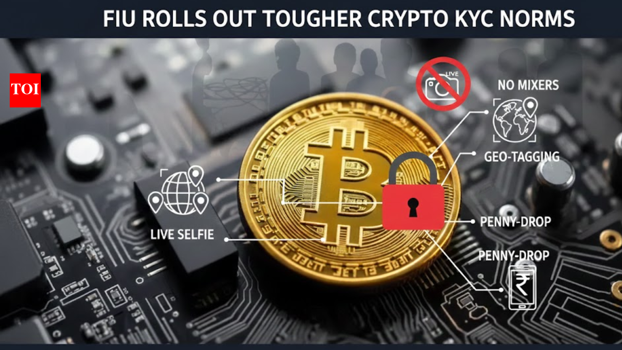 Crypto rules tightened: Live selfies, geo-tagging mandatory for users; FIU  rolls out tougher KYC norms - The Times of India