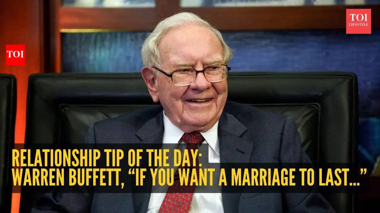 Relationship tip of the day: Warren Buffett reveals the one secret to a  long-lasting marriage- “If you want a marriage to last, look for someone  with...
