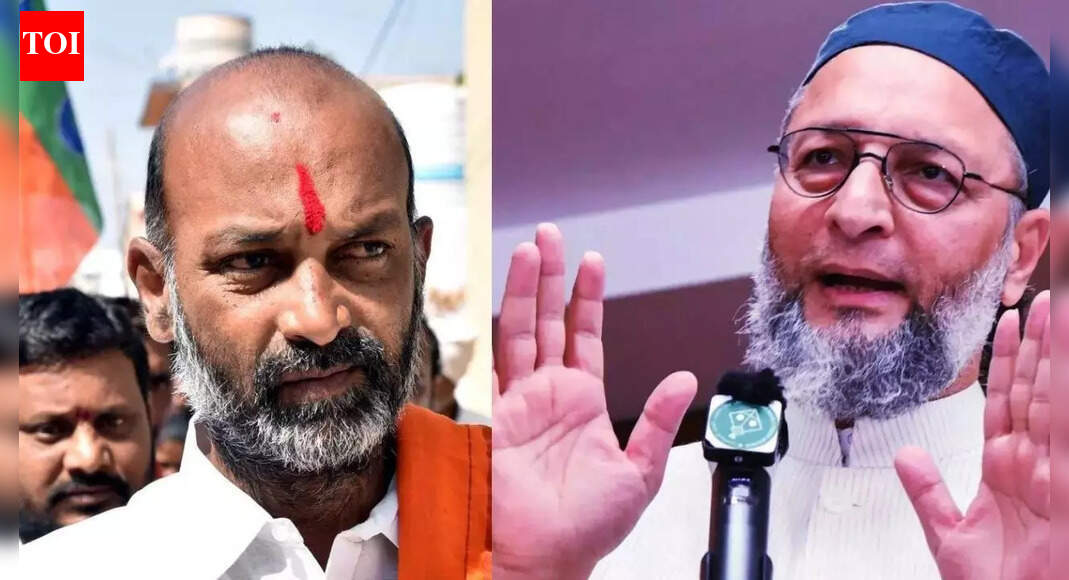 'Slogans don't hide zero representation': Union minister Bandi Sanjay on Owaisi's 'burqa-clad PM' remark; hits back at AIMIM chief