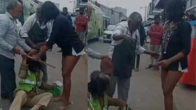 Bengaluru woman arrested for assaulting home guard who advised her to wear 'decent clothes'