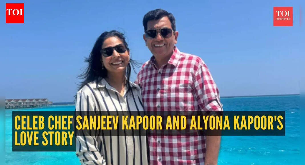 How celebrity Chef Sanjeev Kapoor met his wife Alyona Kapoor on a train journey: Their love story