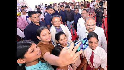 Odisha CM lays foundation stone of water supply project, opens trauma centre in Sambalpur